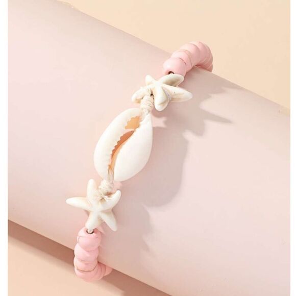 Shell Beaded Bracelet  - Picture 2 of 3